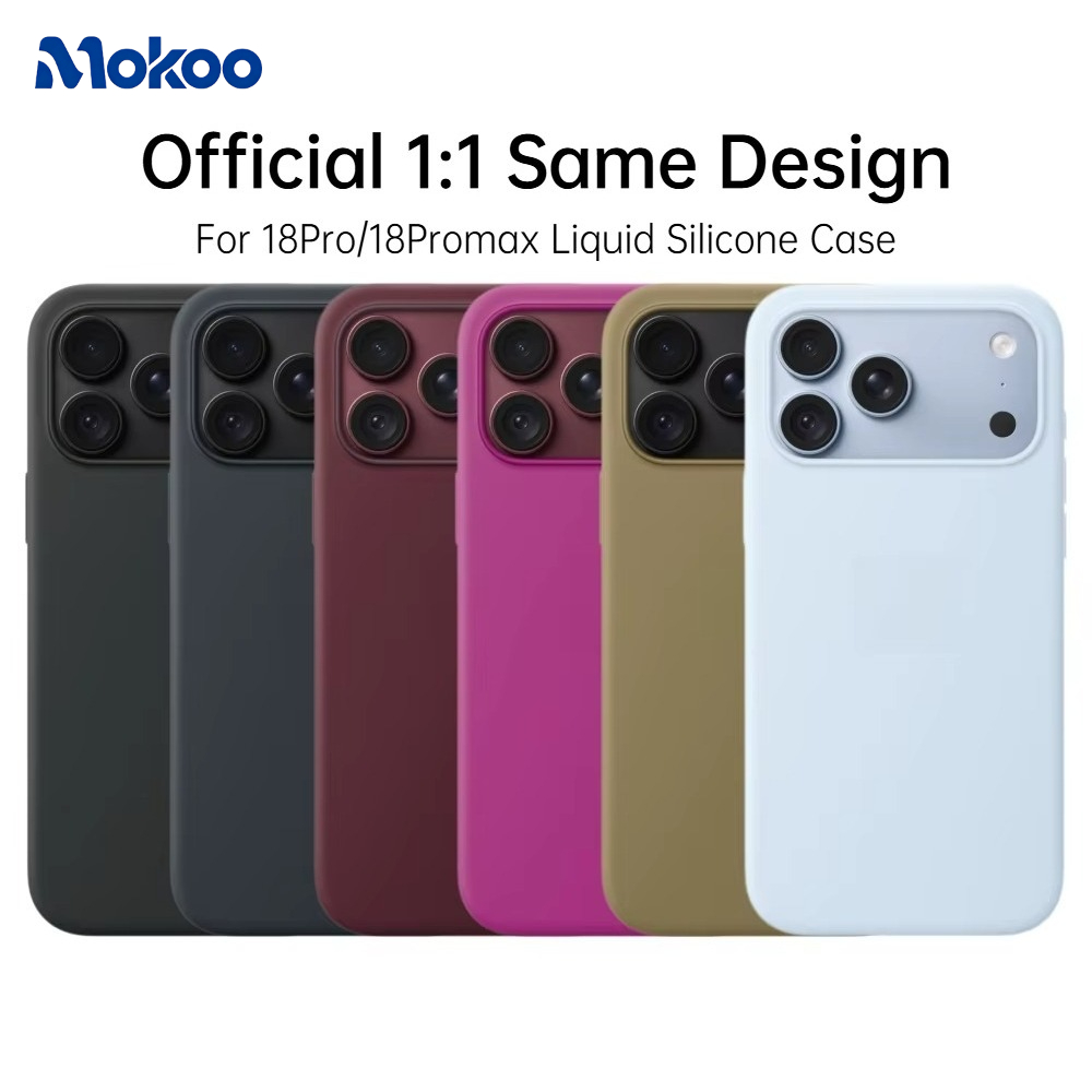 Liquid Silicone Magnetic Phone Case - Do iPhone 18 Pro i 18
