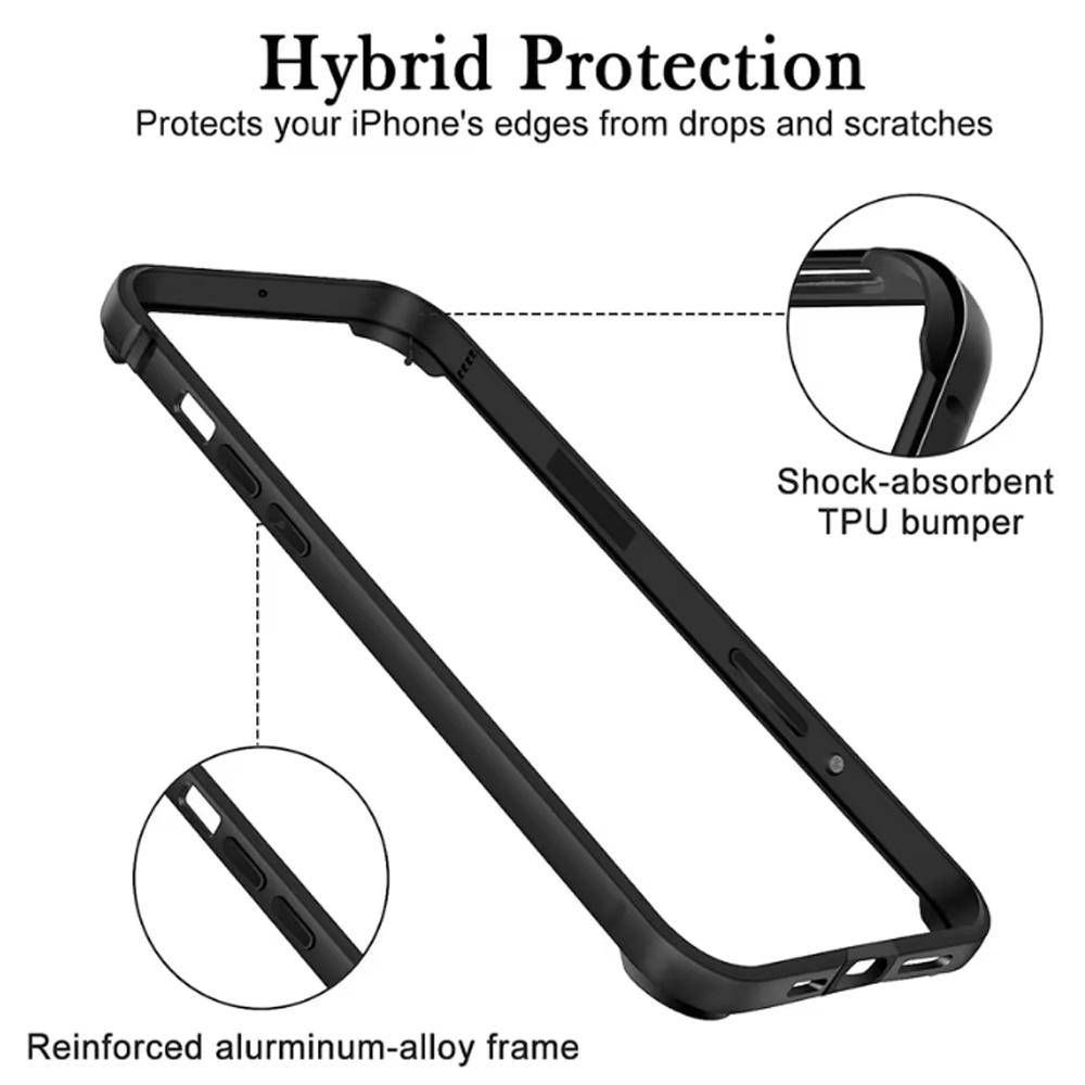 Lekka silikonowa ramka, hybryd – Metal Bumper Aluminum Frame Case recenzja i cena