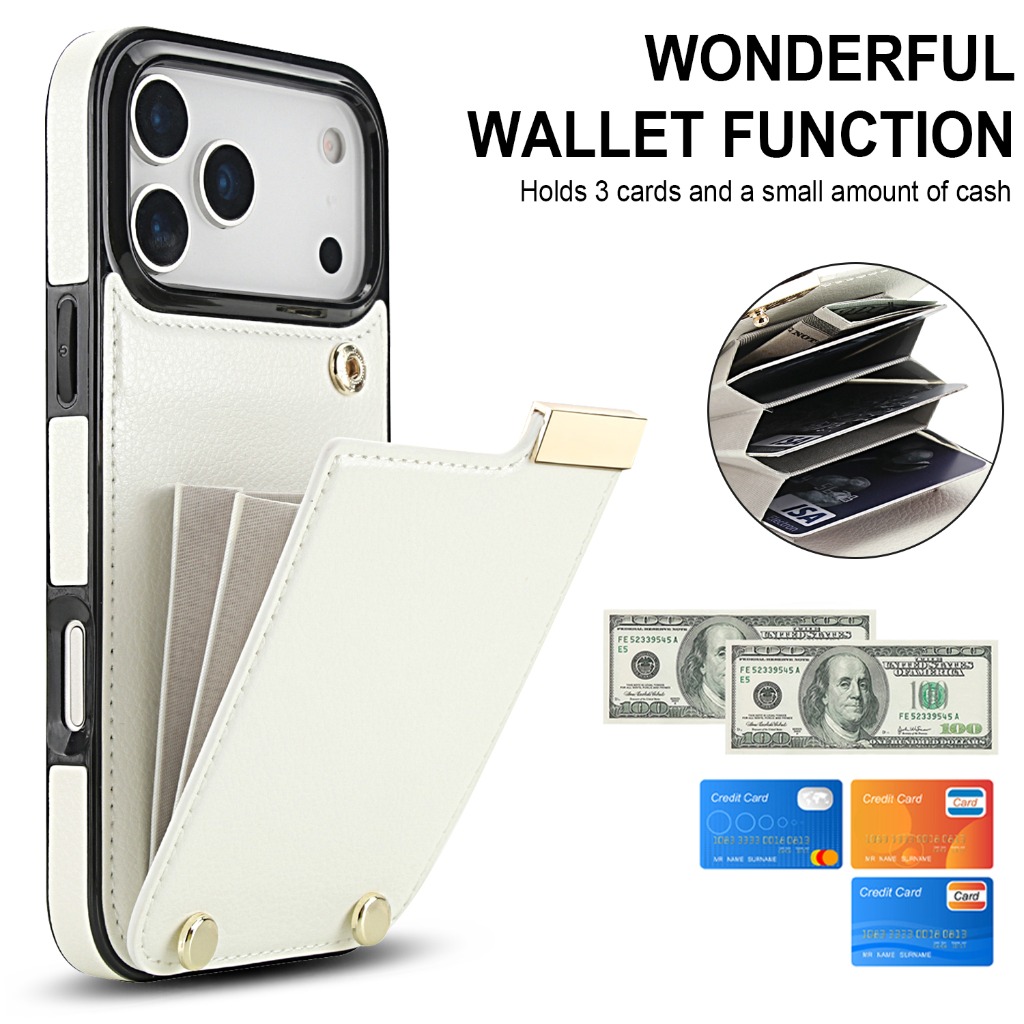 Etui na telefon z portfelem na – Leather Wallet Card Holder Phone Cover recenzja i cena