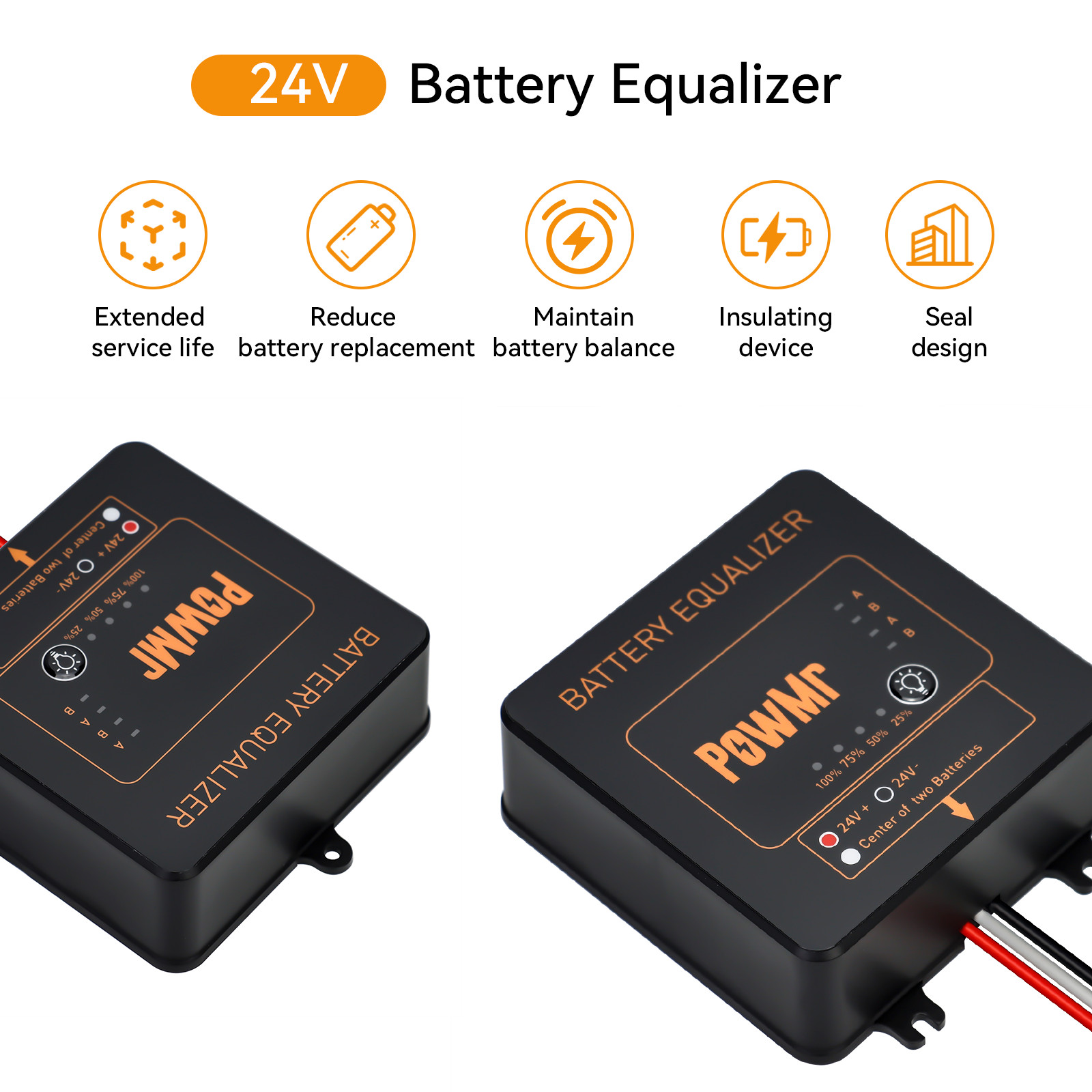 PowMr BE24 Balanser Akumulator – Power Banks recenzja i cena