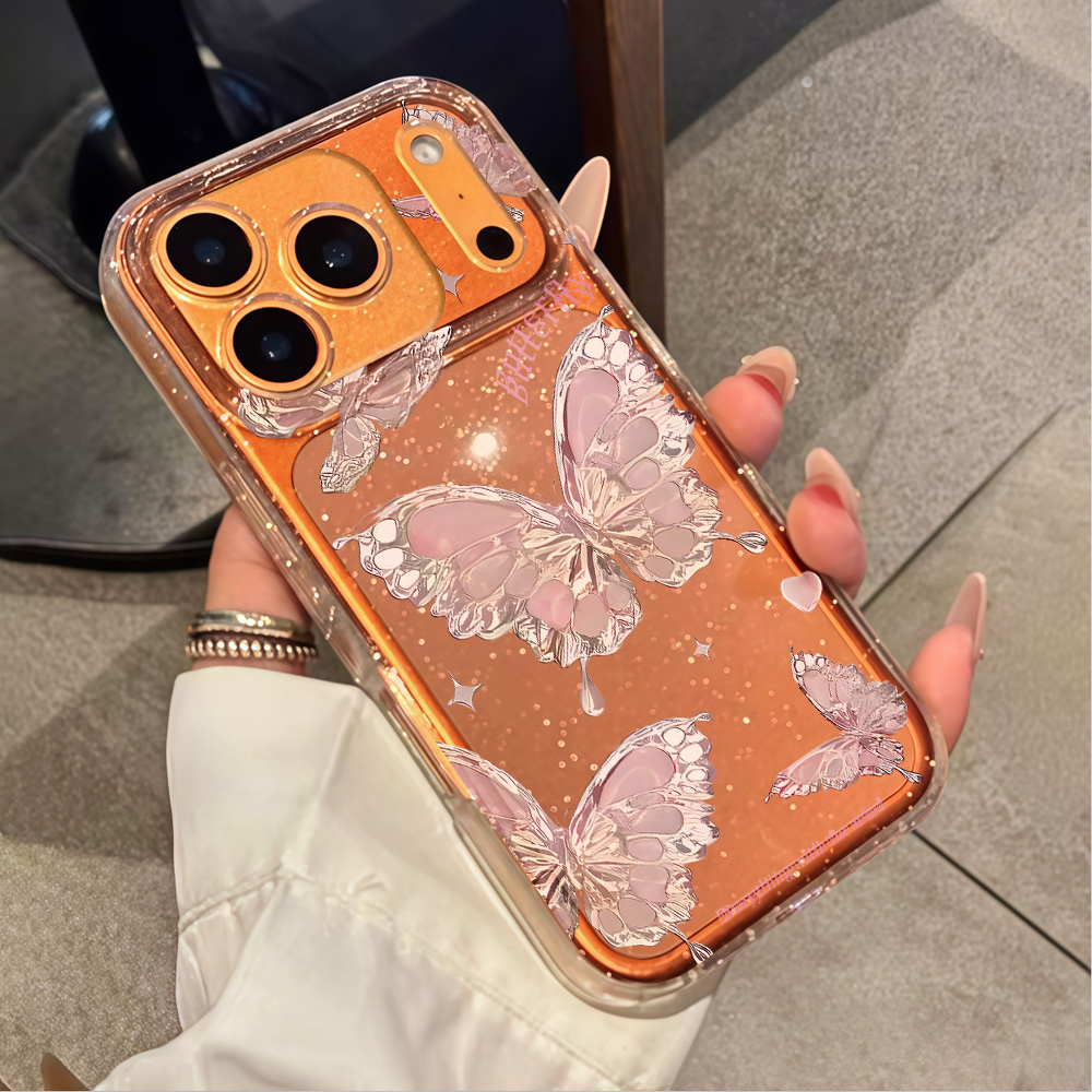 Różowe etui na telefon z motyw – Clear Shockproof Bumper Case recenzja i cena
