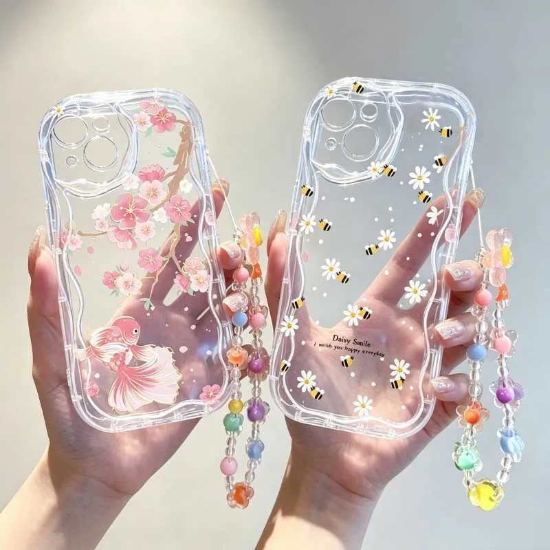 Etui na rękawie z motywem słod – Cute Cartoon Wrist Strap Silicone Case recenzja i cena