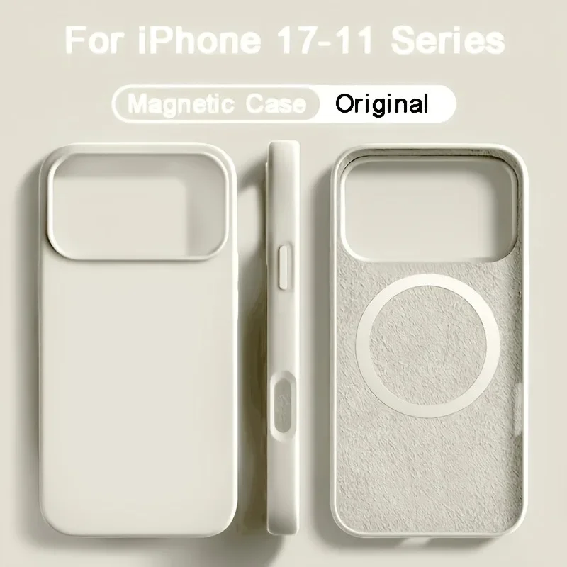 Modne, magnetyczne etui na tel – Liquid Silicone Magnetic Phone Case recenzja i cena