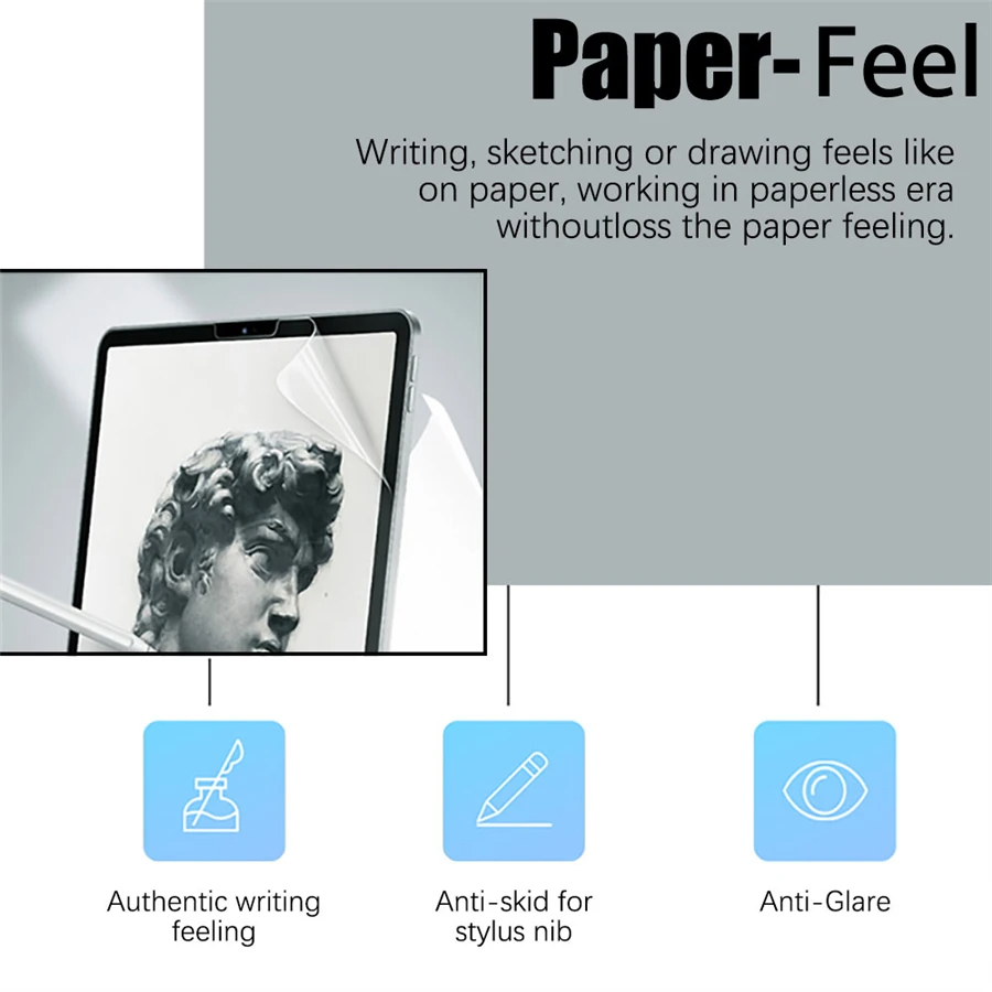 3 sztuki papierowych ochraniac – Matte Anti Glare Screen Protector recenzja i cena